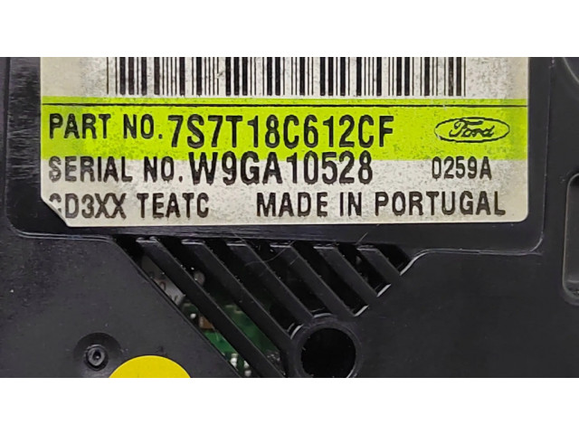 Блок управления климат-контролем 7S7T18C612CF, 0259A Ford Galaxy