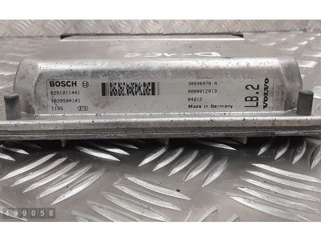 Блок управления двигателя 30646978a, 0281011441 Volvo XC90