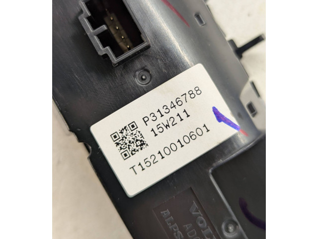 Блок управления климат-контролем 31346788   Volvo XC90