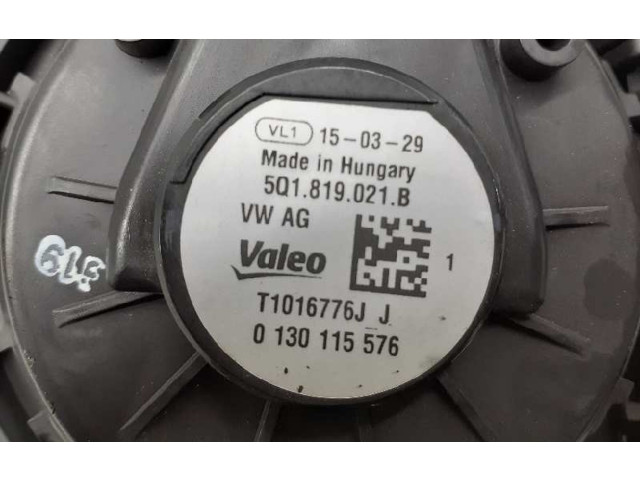 Вентилятор печки 5Q1819021B, T1016776JJ Volkswagen Golf SportWagen