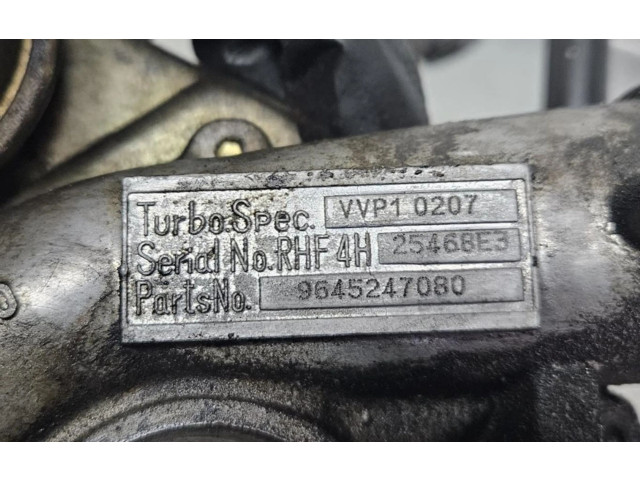 Turbodmychadlo Турбина 9645247080 Peugeot 307
