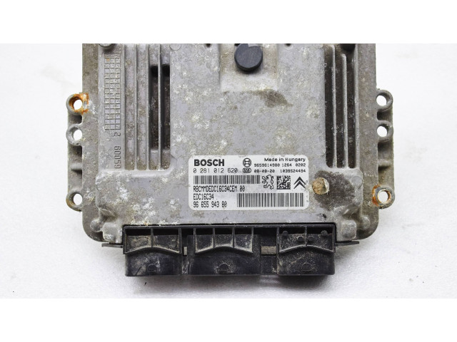 Блок управления двигателя 9665594380, 9659614980 Citroen Berlingo