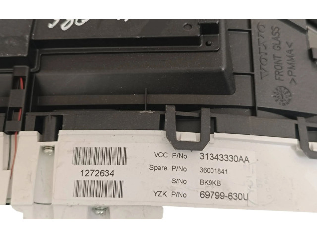 Панель приборов 31343330AA, 36001841   Volvo S80       