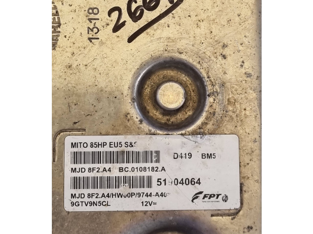 Řídící jednotka 51904064   Alfa Romeo Mito 2010