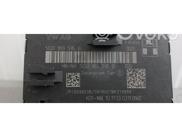 Блок управления двигателя 5Q0959595B   Audi A3 S3 A3 Sportback 8P