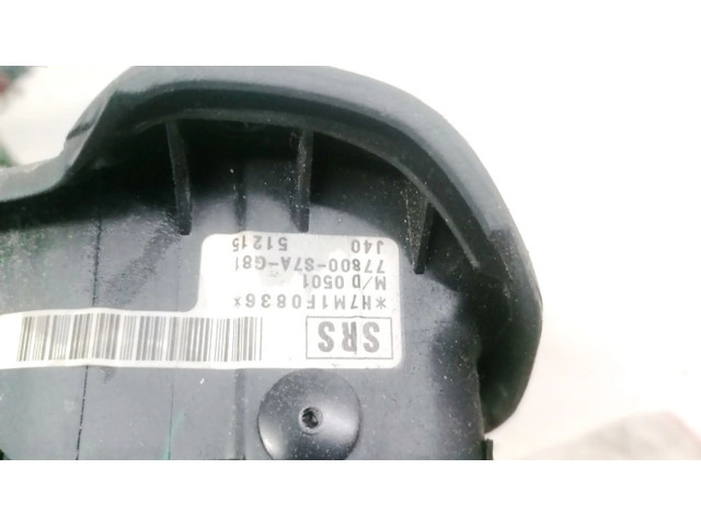 Подушка безопасности водителя 77800S7AG81, 77800-S7A-G81 Honda Stream