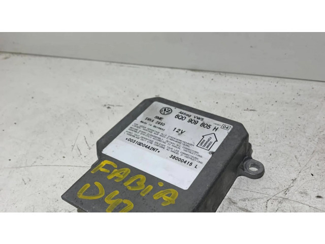 Блок подушек безопасности 6Q0909605H, 38000415   Skoda Fabia Mk1 (6Y)