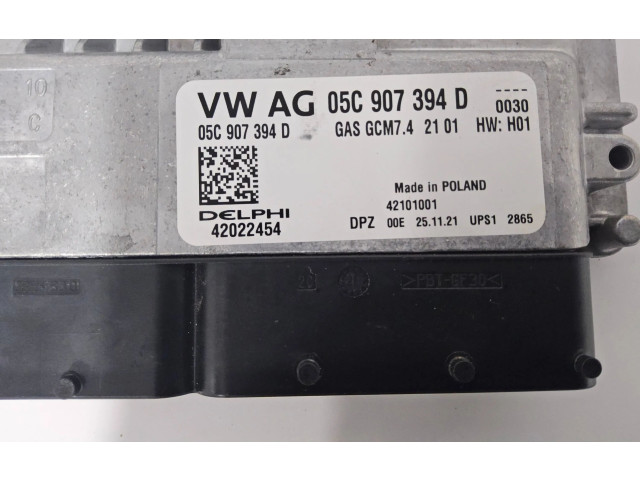 Блок управления двигателя 05C907394D, 05C907394   Skoda Kamiq