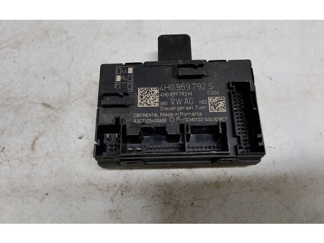 Блок управления дверью 4H0959792S   Audi A3 S3 8P