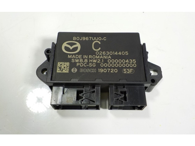 Блок управления B0J967UUC Mazda 3