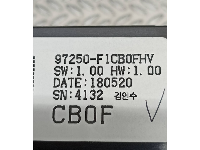 Блок управления климат-контролем 97250F1CB0FHV, 100HW   KIA Sportage