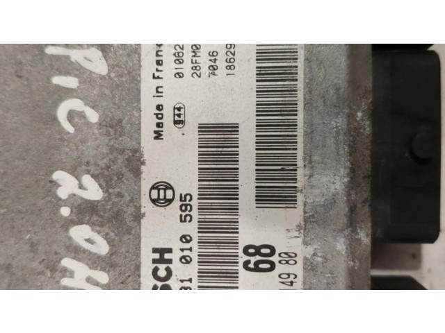 Блок управления двигателем Блок управления 0281010595, 9642014980 Citroen Xsara Picasso