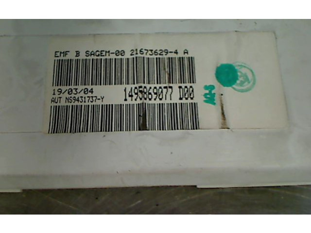 Дисплей    9809842980   Citroen C8