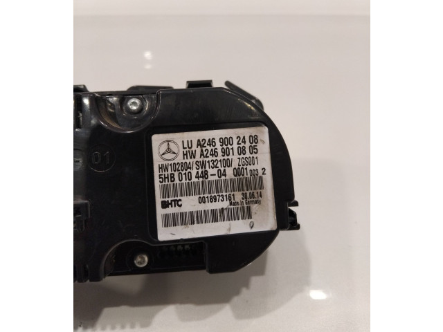 Блок управления климат-контролем A2469002408, A2469010805   Mercedes-Benz GLA W156