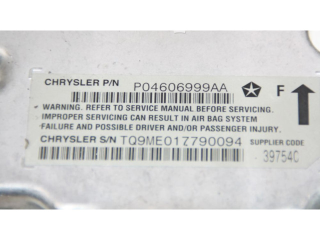 Блок подушек безопасности P04606999AA, P04606999AA Jeep Cherokee III KJ