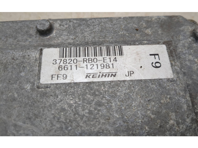 Řídící jednotka 37820RB0E14, 6611121981   Honda Jazz 2010