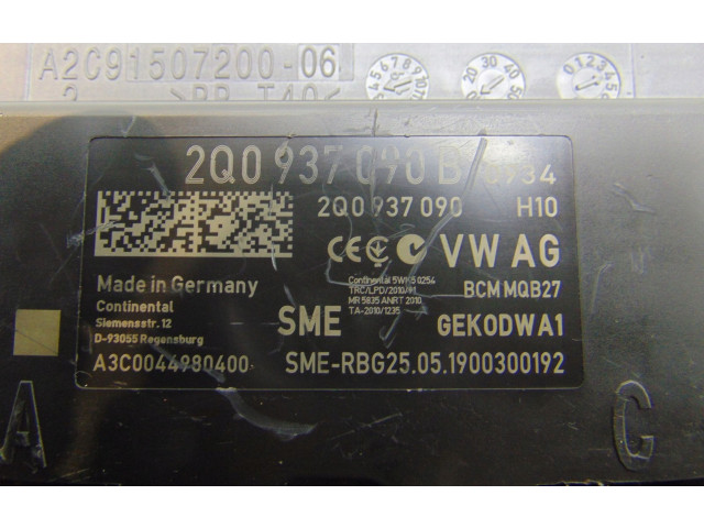 Блок комфорта 2Q0937090B Skoda Fabia Mk3 (NJ)