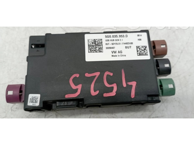 Řídící jednotka 5G0035953D   Volkswagen Tiguan 2017