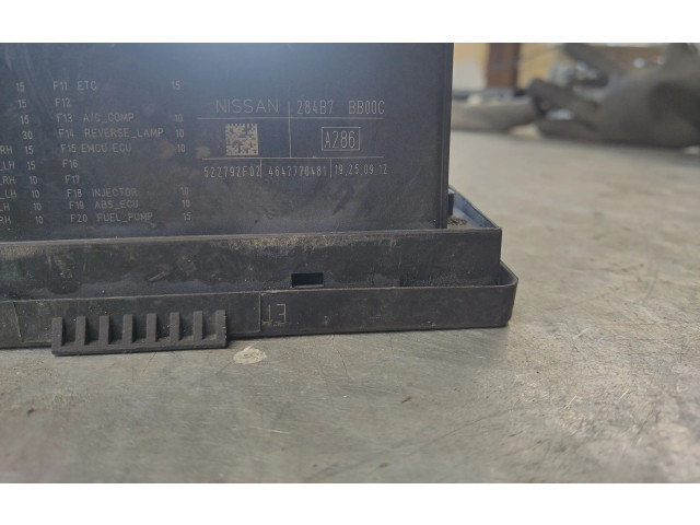 Pojistková skříňka 284B7BB00C Nissan Qashqai+2 2012