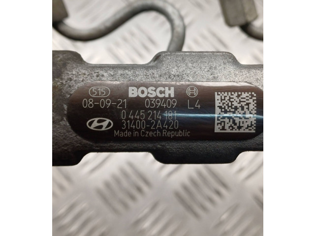 Топливная рампа 0445214181, 314002A420   KIA Ceed  