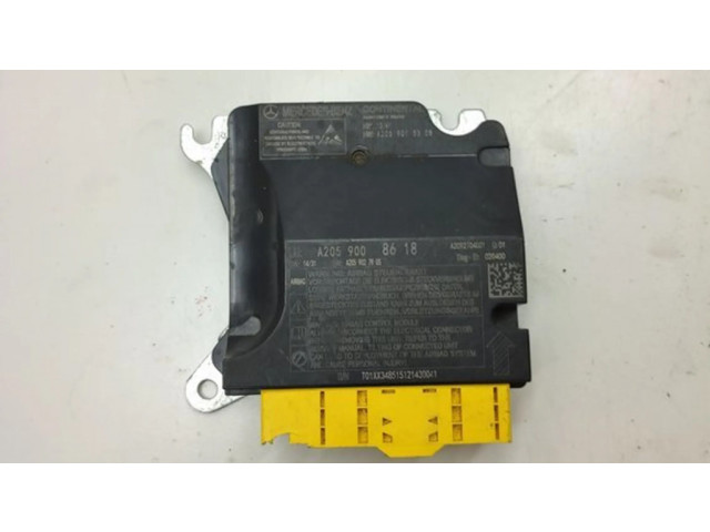 Блок подушек безопасности A2059018308, A2059008618 Mercedes-Benz GLC X253 C253