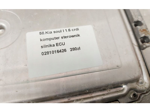Řídící jednotka 0281016426 KIA Soul