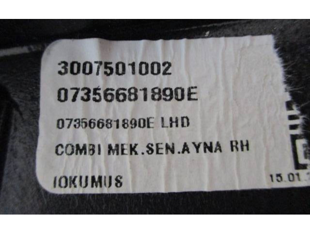 Zpětné zrcátko Fiat Doblo 2015 3007501002