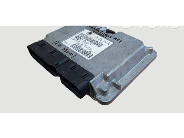 Блок управления двигателя 036906034BL, 1NWBFVD3C Skoda Fabia Mk1 (6Y)