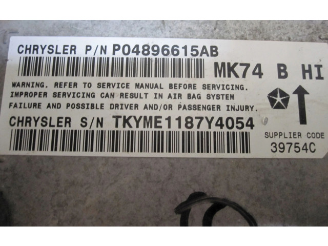 Блок подушек безопасности P04896615AB   Jeep Patriot