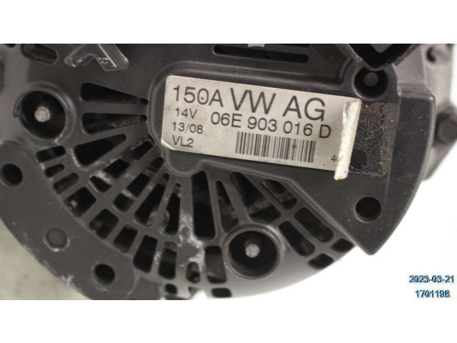 Генератор 06E903016DX   Audi A6 S6 C6 4F      