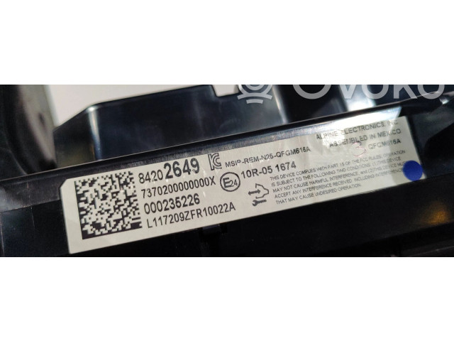 Блок управления климат-контролем 84202649, 000235226   Chevrolet Camaro