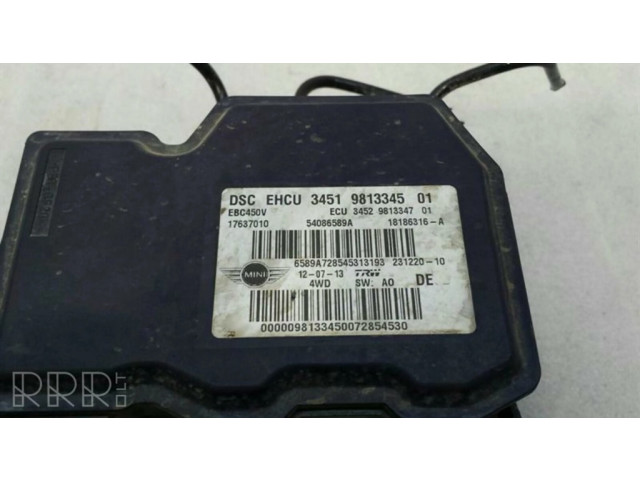 Блок АБС 9813345 Mini Cooper Countryman R60 2011-2016 года