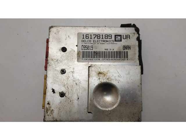 Блок управления двигателя 16178189, D95019   Opel Tigra A