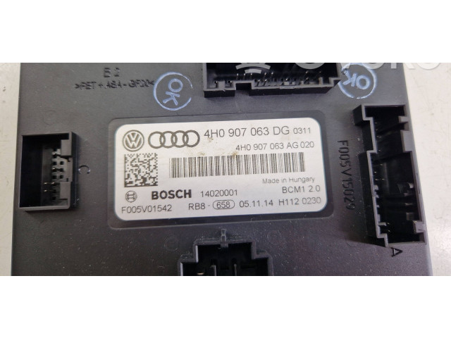 Блок комфорта 4H0907063DG, 4H0907063AG Audi A7 S7 4G