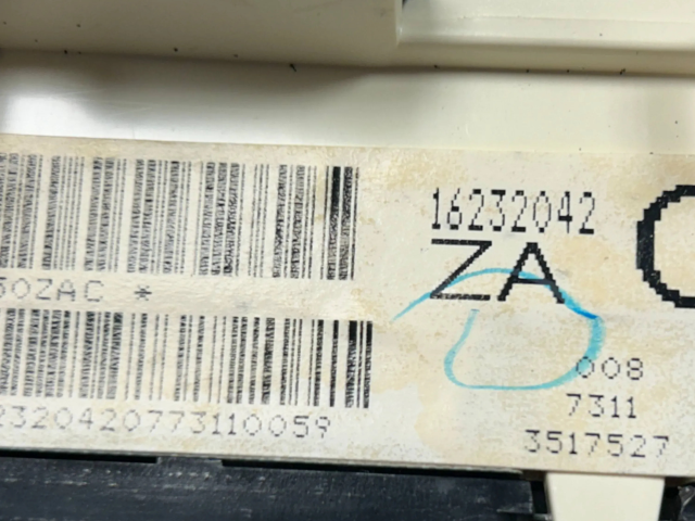 Přístrojová deska Pontiac Firebird 1998 16232042