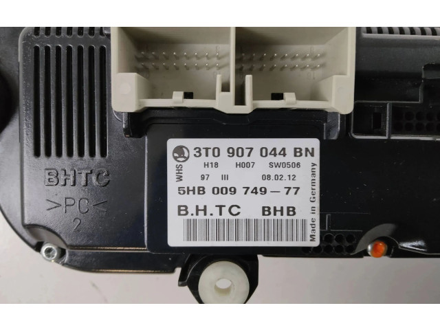 Блок управления климат-контролем 3T0907044BN, 5HB00974977 Skoda Superb B6 (3T)