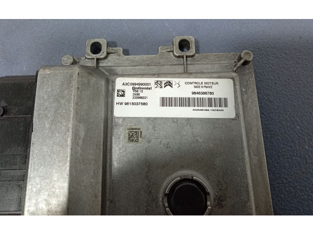 Блок управления двигателем Блок управления 9846386780, 9846386780 Chevrolet Corsa