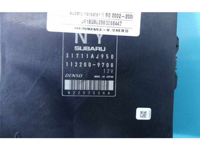 Блок управления коробкой передач 31711AJ950, IMPRK972631   Subaru Forester SG
