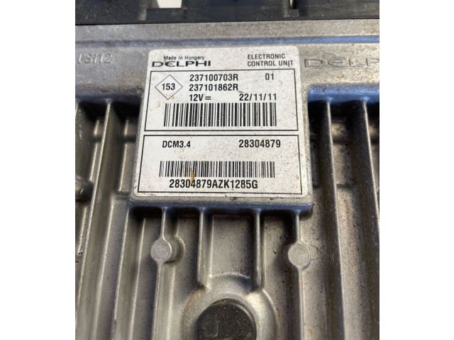Блок управления двигателя 237100703R, 28304879 Dacia Logan II