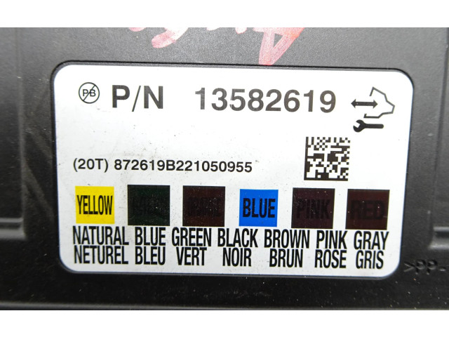 Блок комфорта 13582619, 876119B22100095   Chevrolet Aveo   