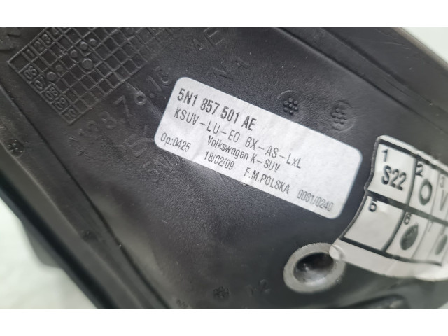 Zpětné zrcátko  Volkswagen Tiguan 2009  5N1857501AE  