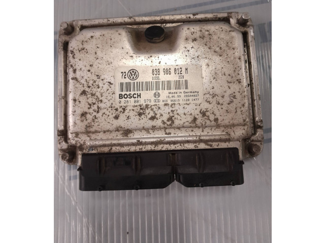 Блок управления двигателя 038906012FK Volkswagen Golf IV