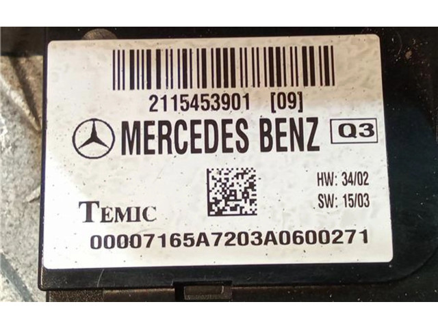 Pojistková skříňka 2115453901, 2115453901 Mercedes-Benz E AMG W211 2003