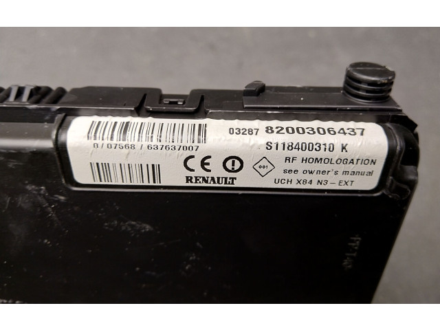 Блок комфорта 8200306437, S118400310K Renault Scenic II - Grand scenic II