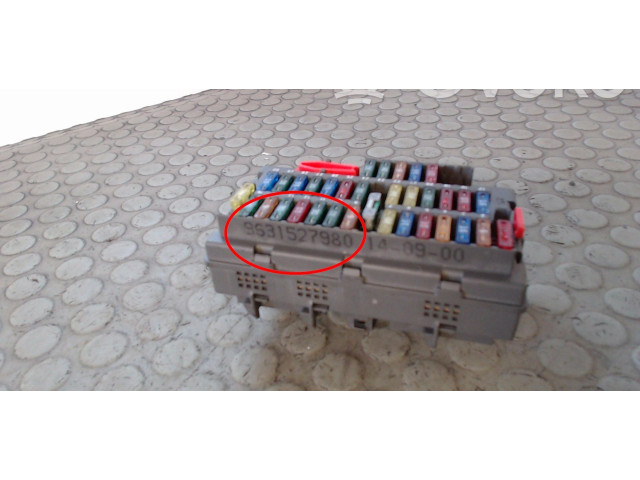 Pojistková skříňka 9631527980 Peugeot 806 2001