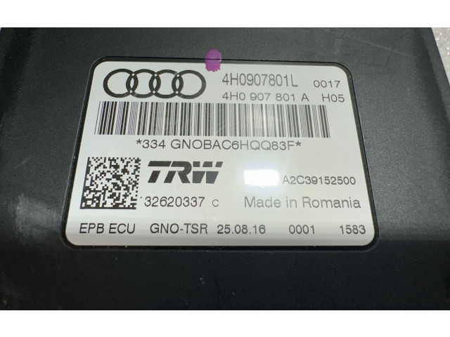 Моторчик заднего дворника 4H0907801L, 4H0907801A Audi A7 S7 4G