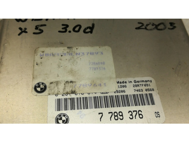 Řídící jednotka 7789376   BMW X5 E53 2006