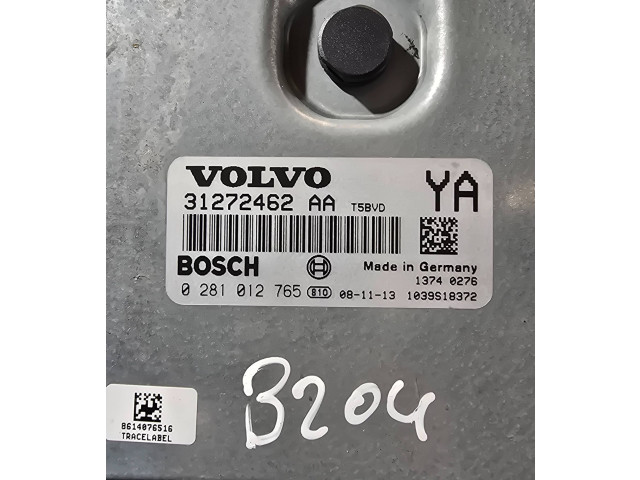 Блок управления двигателя 31272462AA, 0281012765   Volvo S80