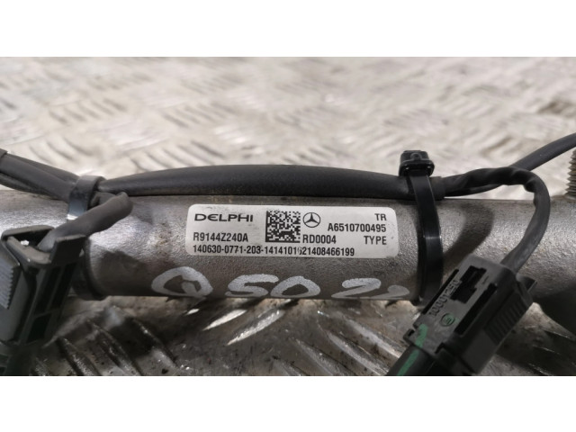 Комплект форсунок A6510704987, A6510702301 Infiniti Q50 для дизельного двигателя 2.2