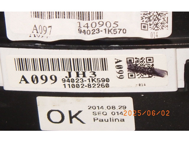 Панель приборов 94003-1K120 Hyundai ix20